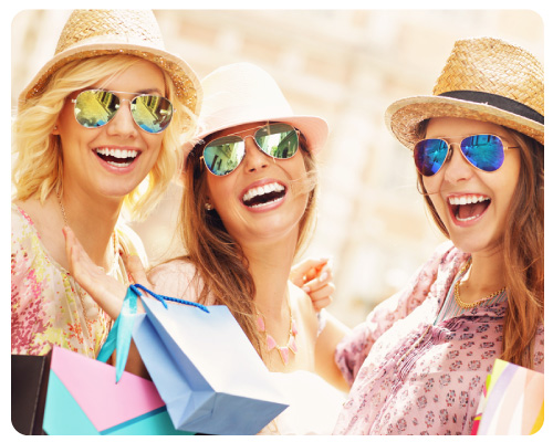 Shopping at Sunset Palace
